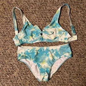 Venus Bikini Top and Cheeky Boy Short Bottom Set